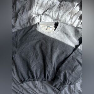 TNA Aritzia Cropped Crewneck